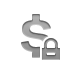 currency,sign,dollar,lock icon