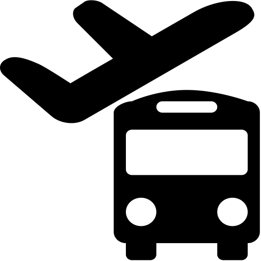 Shuttle Bus svg vector icon