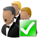 check, choir, ok, sing, song icon