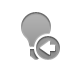 lightbulb,off,left icon