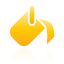 bucket, paint, yellow icon