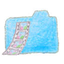 folder,blue,movie,film,video icon