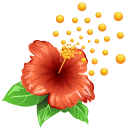 pollen,flower,plant icon