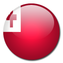 tonga,flag,country icon