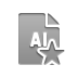 file,format,ai,star icon