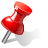 board, guardar, location, marker, memo, navigation, pin, push, red, reminder, save icon