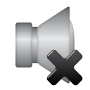 mute, speaker icon