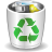 delete, recycle, trash icon