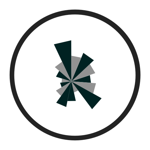 Radiusrose svg vector icon