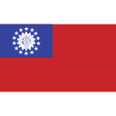 burma, ensign, flag, nation svg vector icon