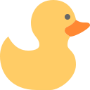 bath, bathroom, clean, duck, kids, rubber, water svg vector icon