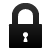 padlock,closed icon