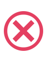 circle, close, cross, delete, incorrect, invalid, x svg vector icon