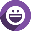 messenger, yahoo svg vector icon