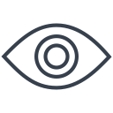 eye, find, look, see, unhide, view, visible svg vector icon