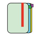data, documents, file, folder svg vector icon