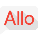 allo, app, application, google, message, messenger svg vector icon
