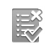 black,list,checkmark icon