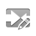 asymmetric,network,pencil icon
