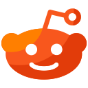 media, reddit, social svg vector icon