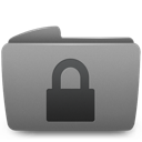 folder, lock, unlock icon