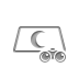 silver,binoculars icon