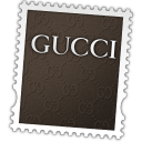 gucci,stamp,postage icon