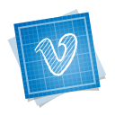blueprint,social icon