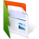 christmas, documents, folder icon