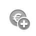 coin,euro,add icon