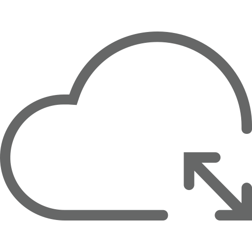 Cloud svg vector icon