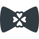 bowtie, patrick, st svg vector icon