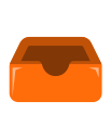box, dropbox, inbox, outbox, store svg vector icon