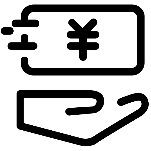 Loan svg vector icon
