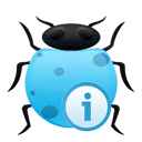 info,bug icon