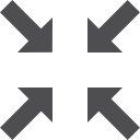 exit, fullscreen svg vector icon
