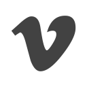 brand, communication, internet, media, network, social, vimeo svg vector icon