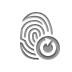 fingerprint,reload icon