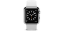 apple, band, product, sport, watch, white icon