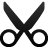 clipboard, cut icon