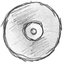 cd, disc, dvd icon