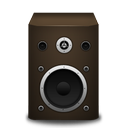 brown, speaker icon