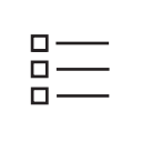list svg vector icon