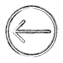 arrow, left, move, productivity, shape, social svg vector icon