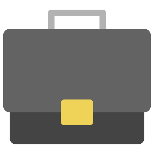 Business Color Briefcase svg vector icon
