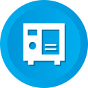 bank, locker, money, safe, security svg vector icon