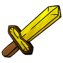 gold, sword icon