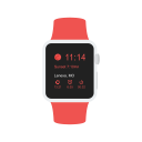 apple, device, gadget, smartwatch, watch svg vector icon