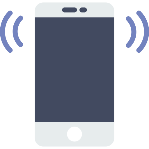 Mobile Phone Ring svg vector icon