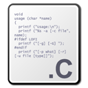 c, source icon
